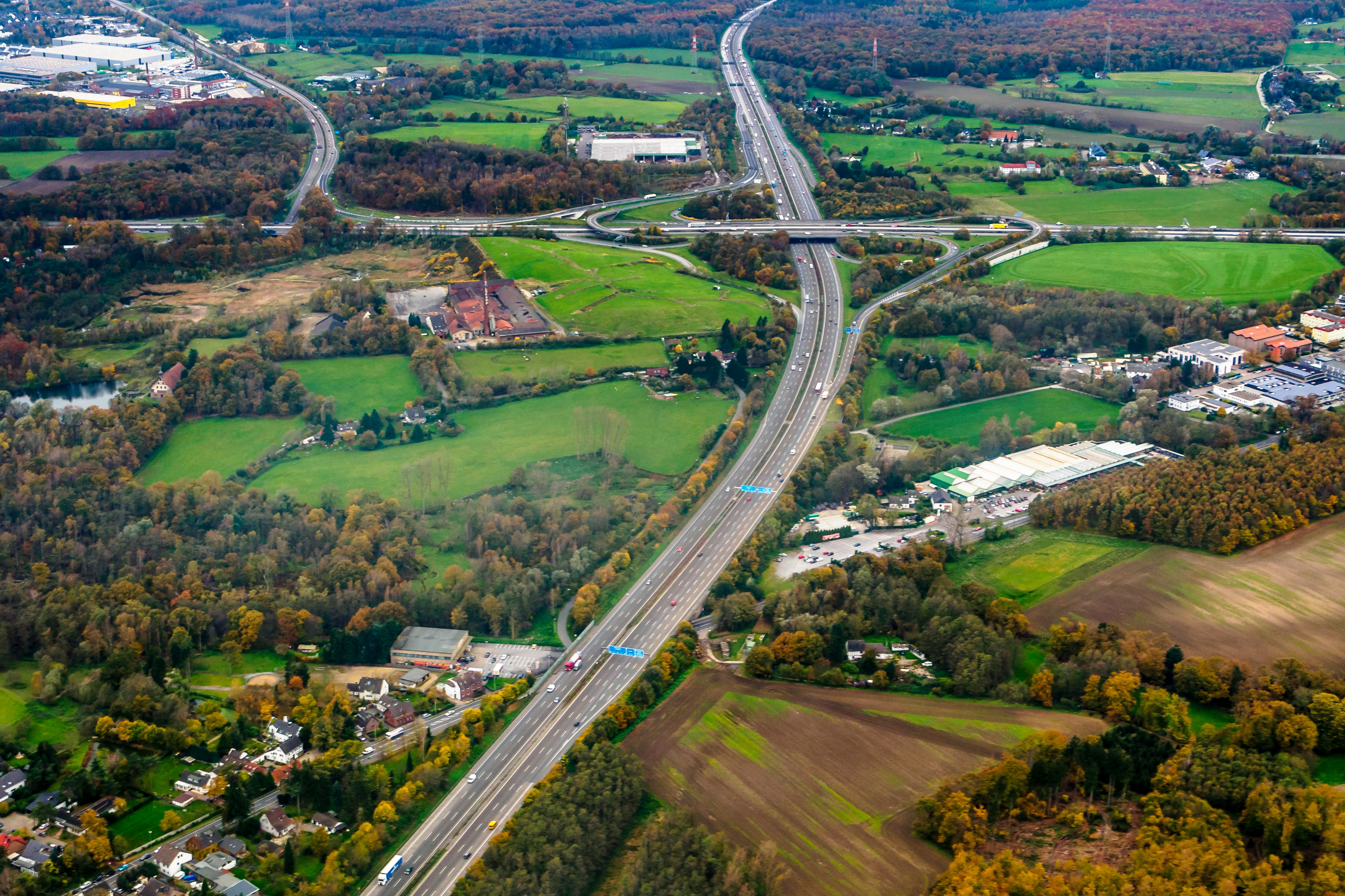 aerial view of city during daytime